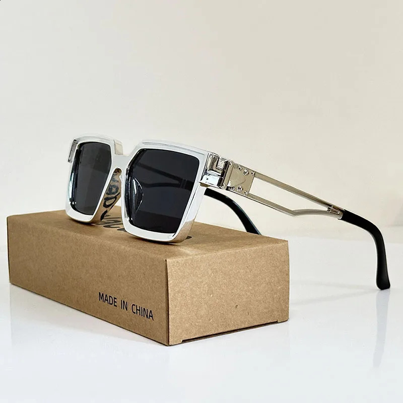 Fashion Sunglasses For Men Vacation Oculos Vintage Square Glasses er Sunglasses Lentes Drop Gafas Lunette 241007