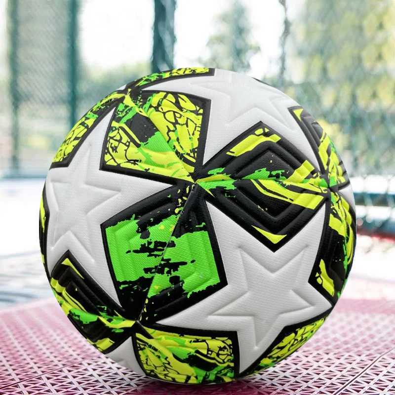 PU adhesive football ball size 4 size 5 indoor and outdoor training football wear-resistant anti slip youth practice ballW241008