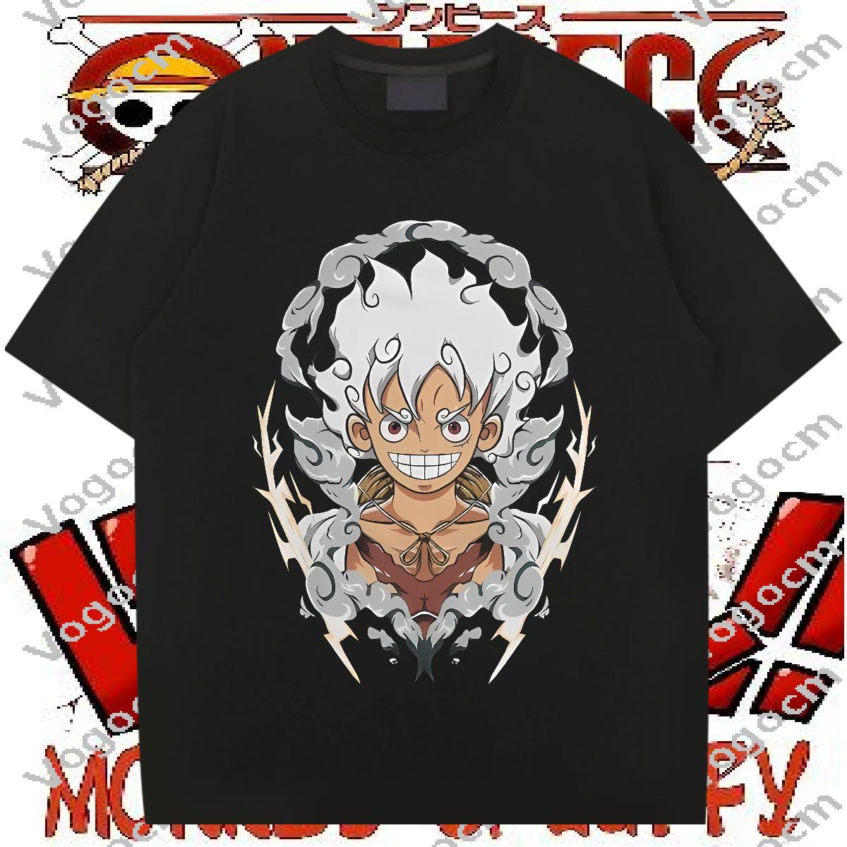 Fashion Design T shirt 230g Pure Cotton DIY Anime Tshirts Street Wear Breathable Cool Clothings