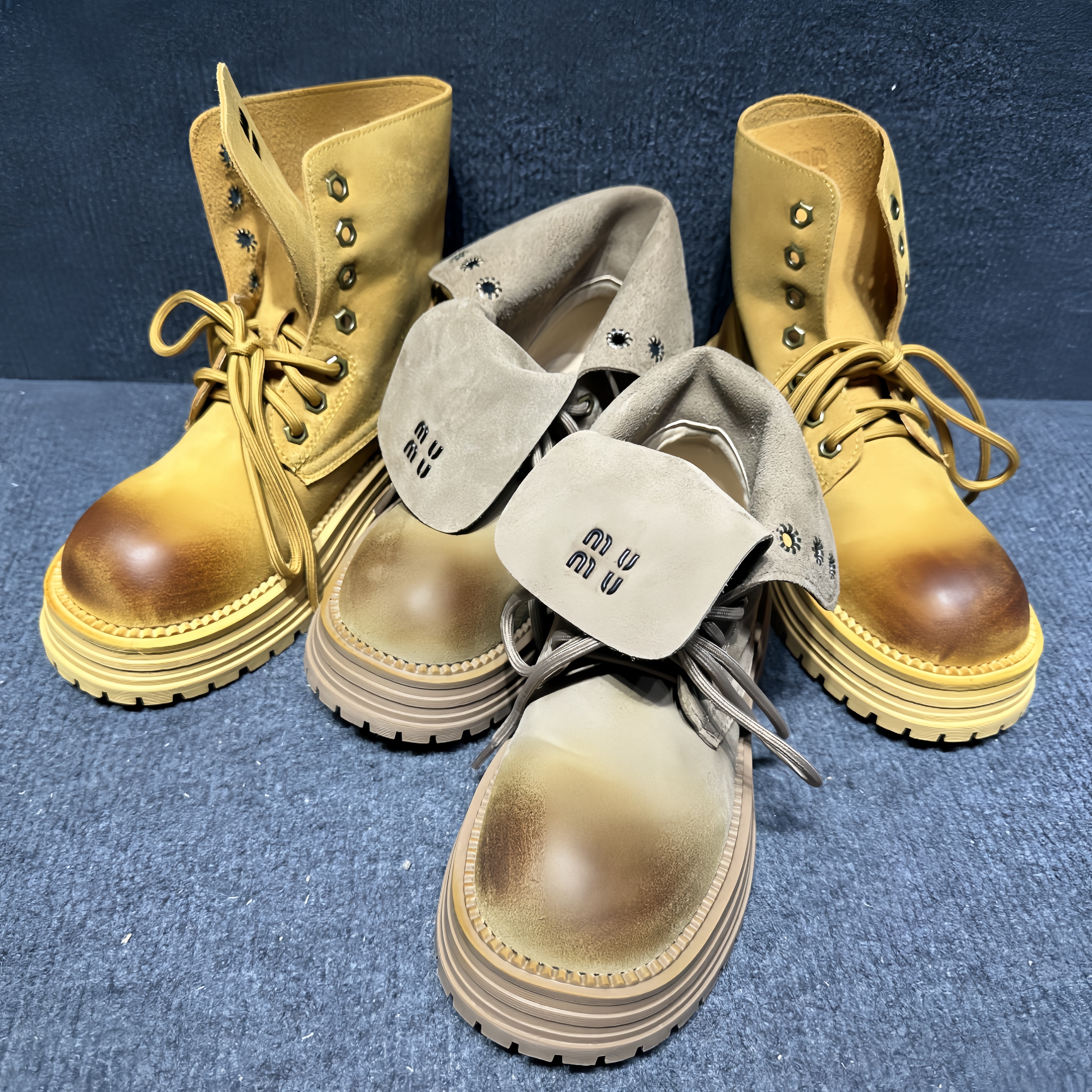 Plateforme de femmes designer iumiushoes femme en cuir marron doc marteens femme botte jaune de voyage sneaker caoutchouc solet springback man da