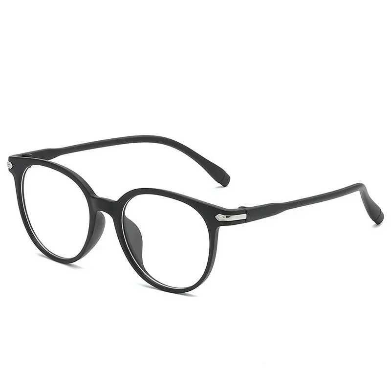 1pcs Anti Blue Light Glasses Round Frame Computer Games Glasses New Men Women Portable High Definition Eyeglasses Outdoor ToolsX241008
