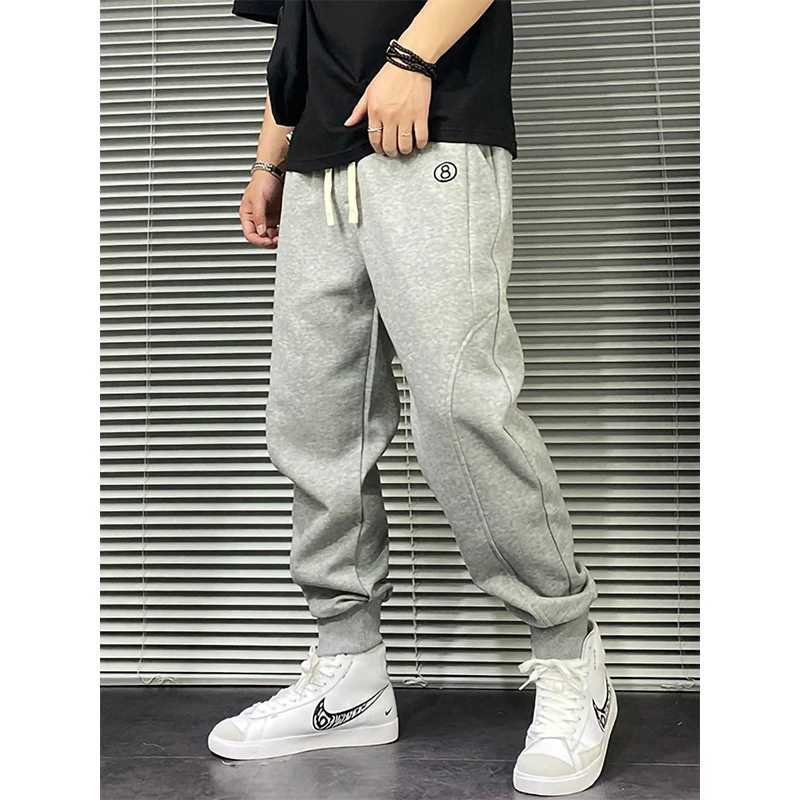Korean Style Streetwear Loose Oversized Sweatpants Men Clothing Fashion Hip Hop Jogging Pants Male Plus Size Harajuku JoggersX241008