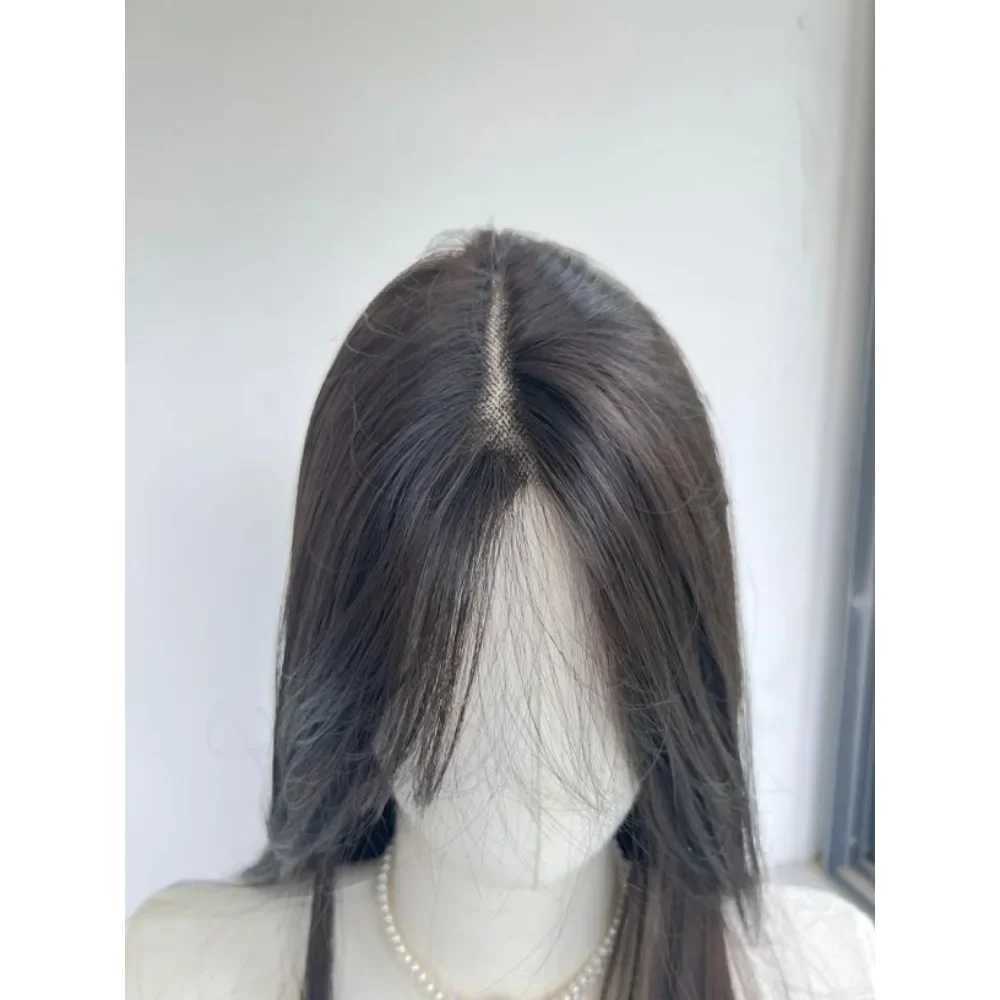 Ashely Black Wig for Women Long Straight Black Hair Lolita Cosplay Wigs for Daily Use School Life Heat Resistant Synthetic WigsXJ241008