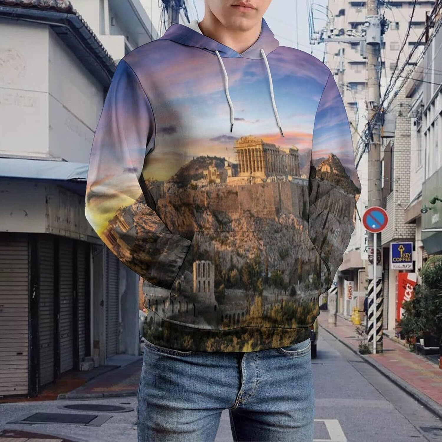 Hoodie for Mens Unisex Novelty Hoodies Lost Inca City Machu Picchu Near Cusco Panoramic Hooded Sweatshirt Graphic Hoodies sweatshirt cool