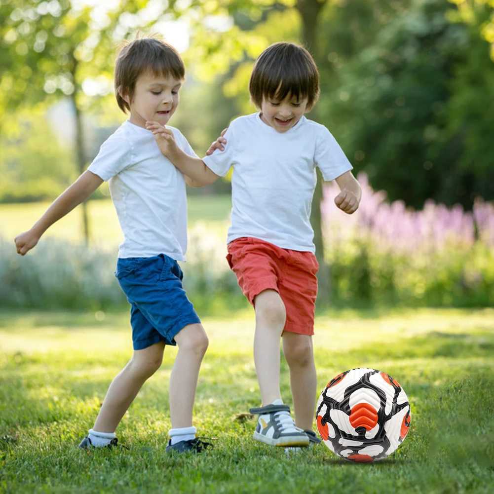 2024 Standard Size 5-Ball PU Hot Adhesive Seam Football Adult Indoor or Outdoor Lawn Training Competition FootballW241008W241008