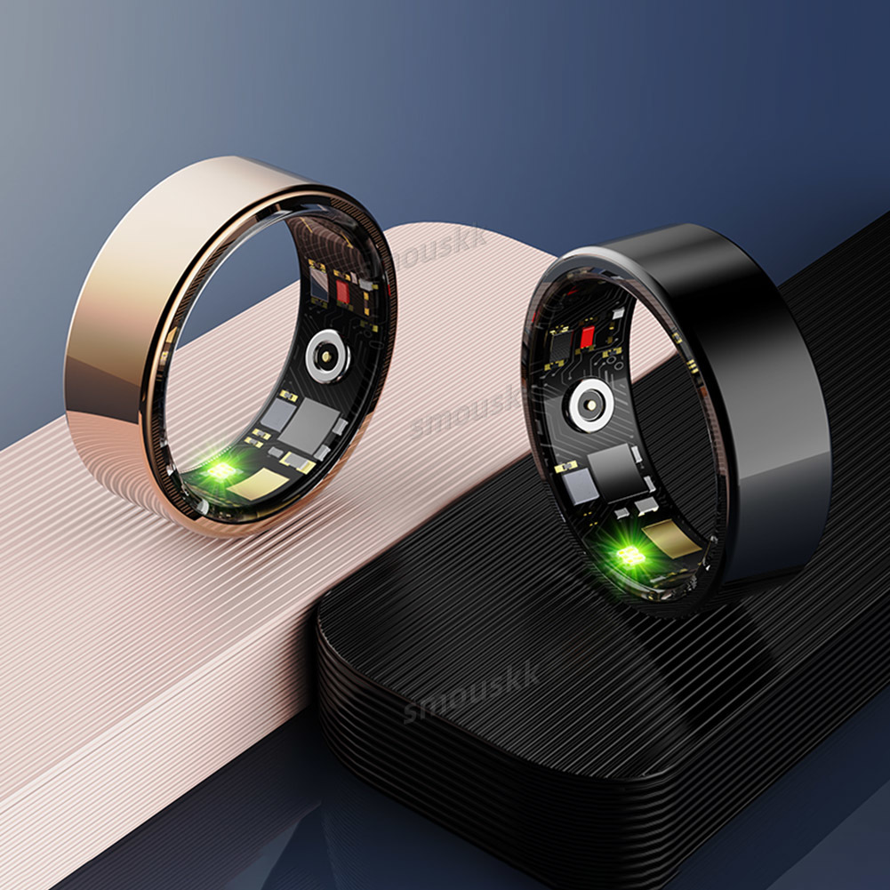 R11m Smart Heart Rate Blood Oxygen Sleep Monitoring Sport Health Bluetooth-Compatible 5.0 Fiess Ring For Android Ios