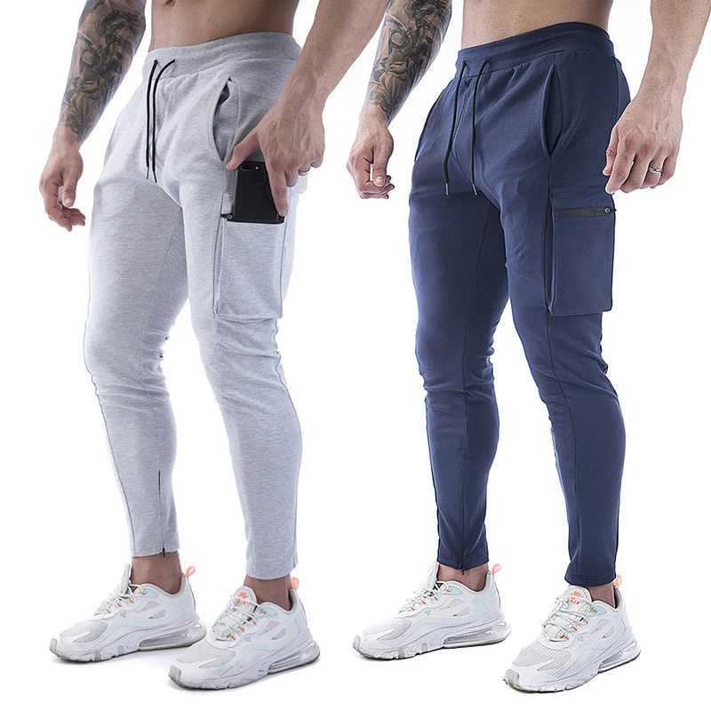 2023 New Casual Sport Pants Bottoms Men Elastic Breathable Running Training Pant Trousers Joggers Quick-Drying Gym Jogging PantsX241008
