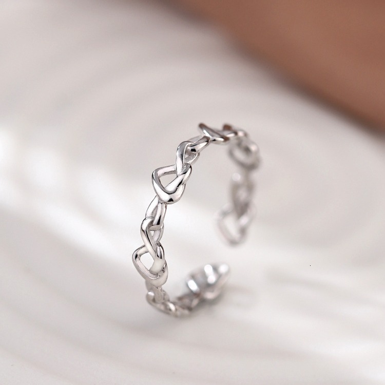 Advanced Love Finger Ins Open Ring Fashion Cool Style Personalized Female