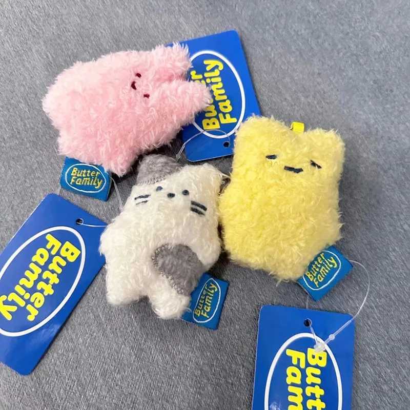 7cm butter rabbit cutting keychain anime plush toy stuffed animal soft plush childrens gift doll BirtayXJ250409