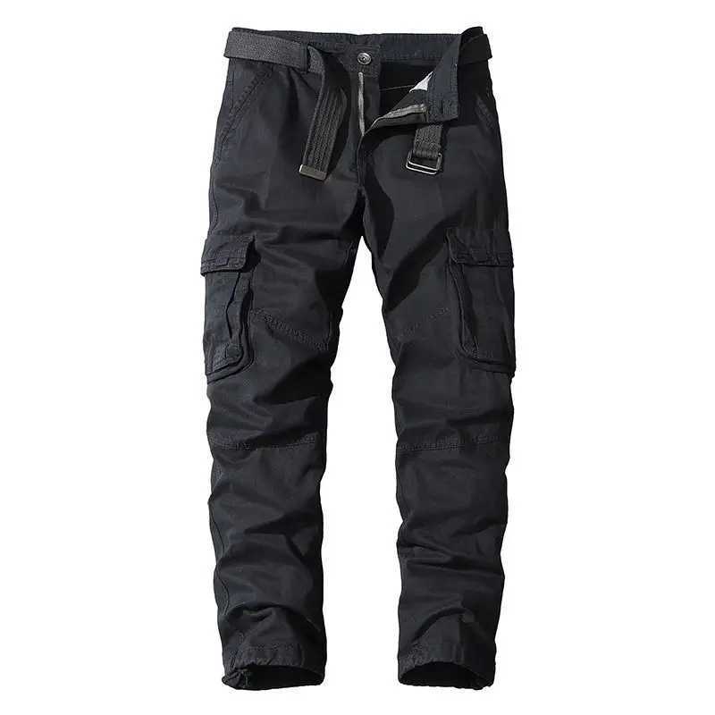 Mens Military Trouser Casual Cotton Colorful Cargo Pants Mens Outdoor Hiking Trouser Multi Pocket Work Pants CL241008