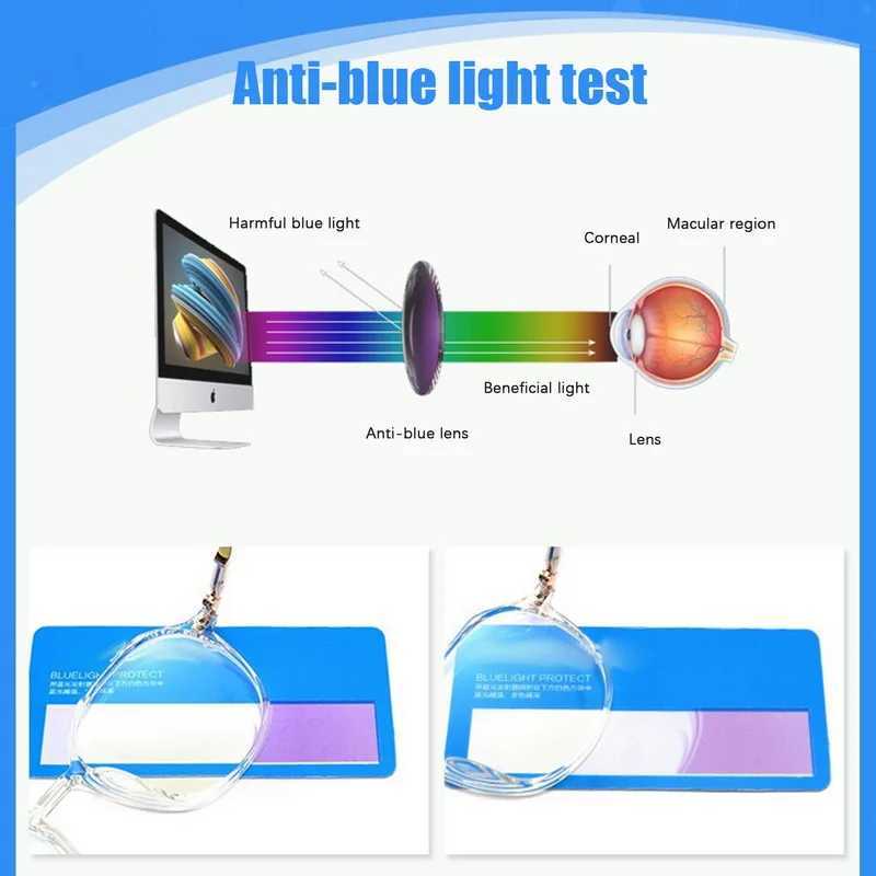 Unisex Anti-Stress Decorative Blue Light Blocking Filter Computer Glasses Men Women Frame Eyeglasses Clear SpectaclesX241008