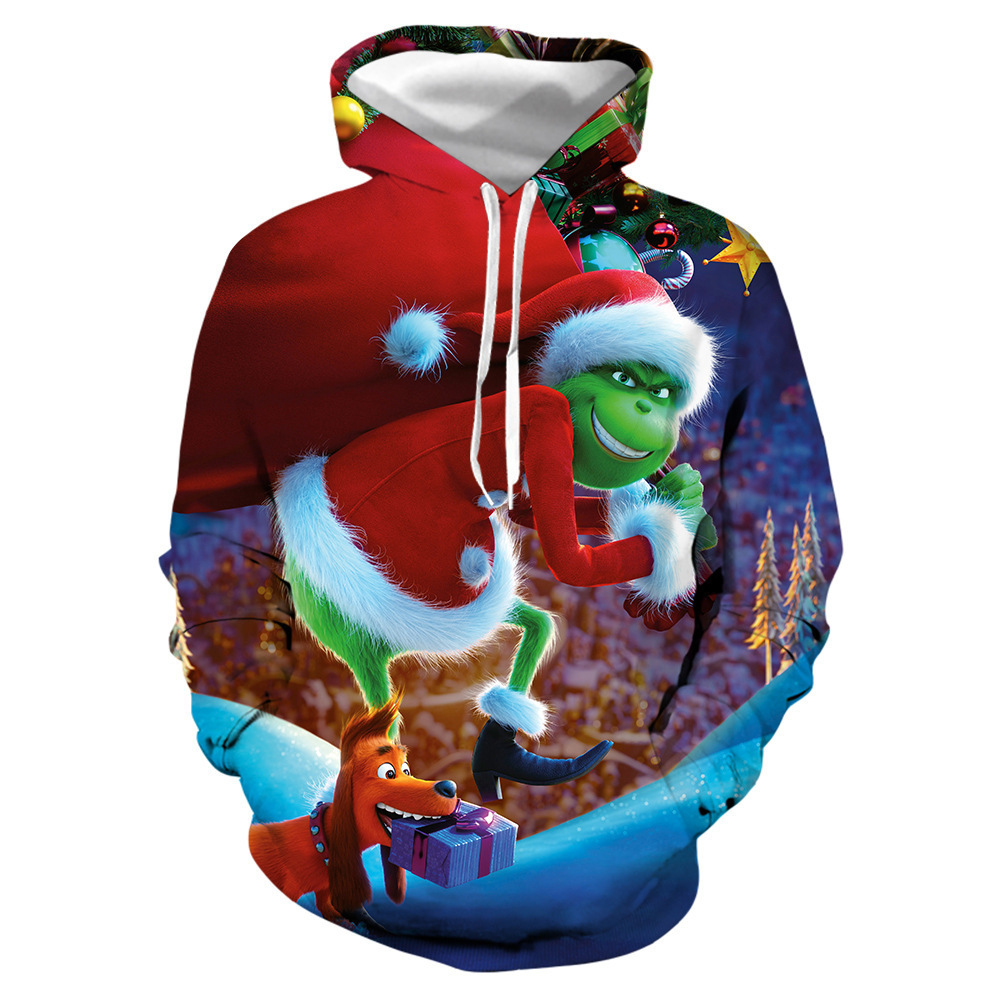 Men's Hoodies High Street 3D Printed Men Women Cartoon Hoody Sweatshirts Long Sleeved Sweater Men Fashion Stylish Tops Jumper Printing Tops