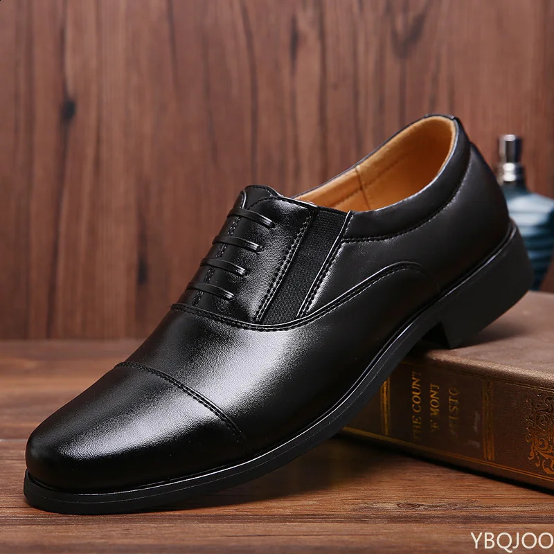 Mens dresses shoes s business leather shoes mens comfort points social shoes mens sports and leisure shoes 240923