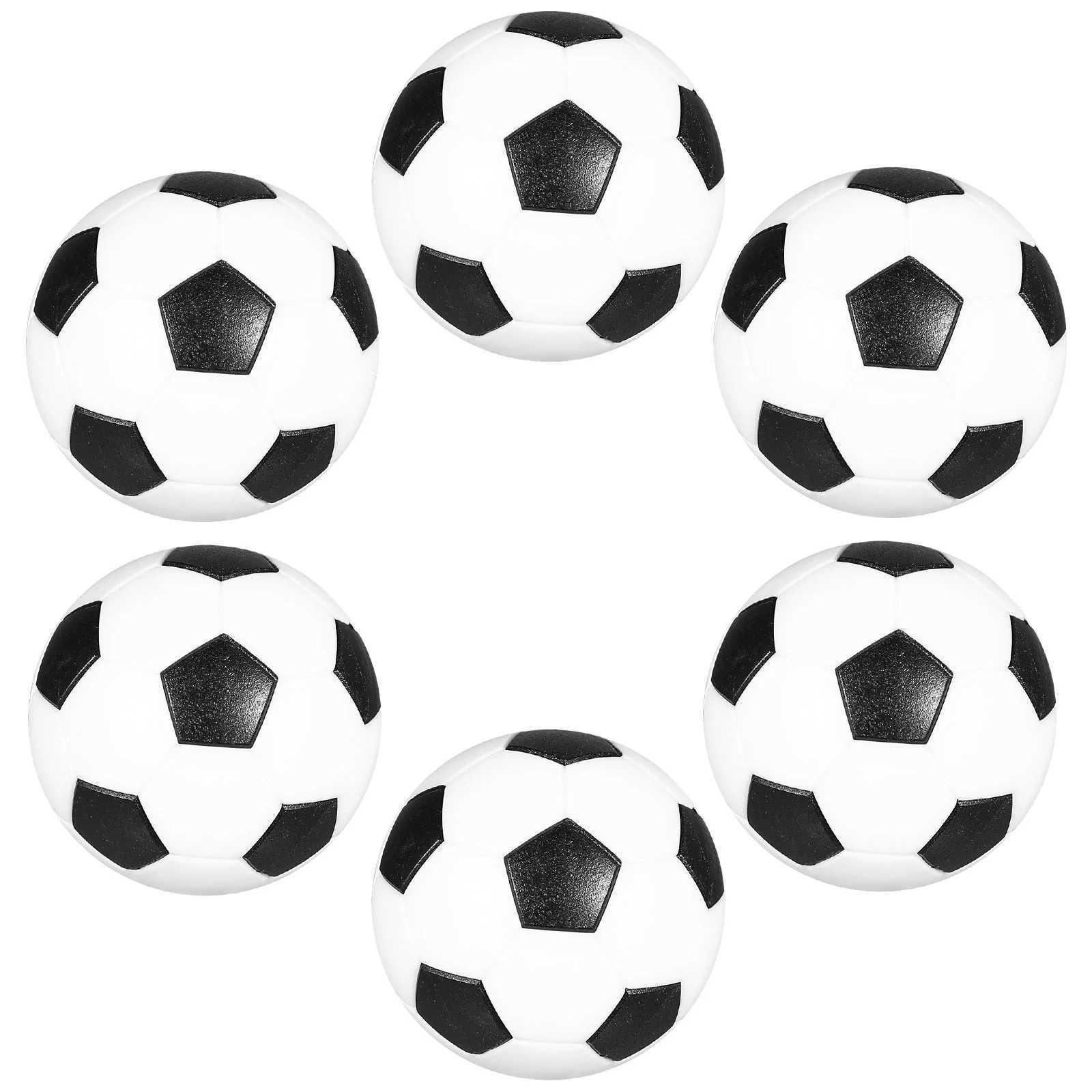 Mini football soccer billiards accessories black and white tags parent-childW241008