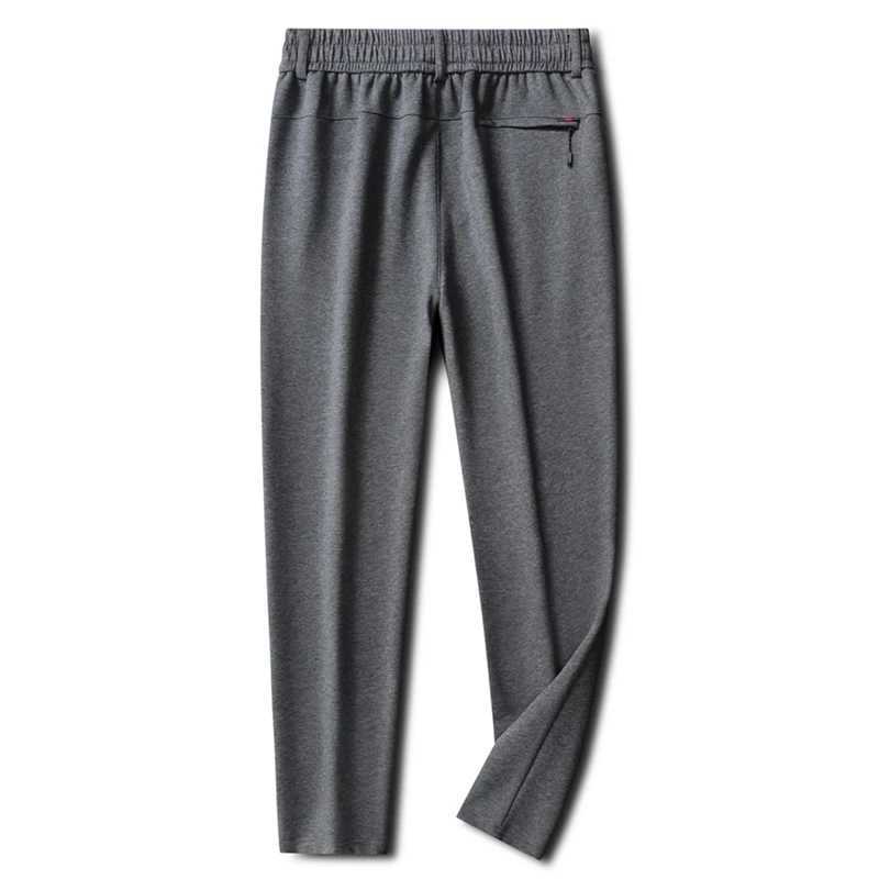 Large Size 7xl 6xl Sweatpants Men Cotton Solid Color Sports Casual Pants 2024 New Autumn Winter Loose Rib Bottom TrousersX241008