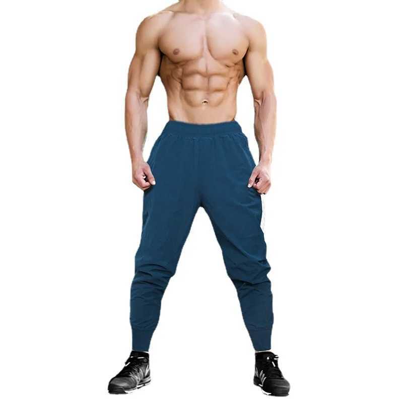 Running Joggers Pants Fitness Men Sportswear Tracksuit Bottoms Sports Sweatpants Men Slim Trousers Gym Jogging Track PantsX241008