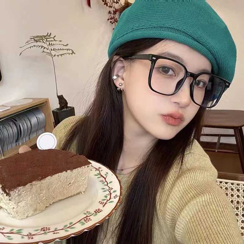 Trendy Square Glasses For Women Men Anti Blue Light Bloking Ultralight PC Frame Eyewear Computer EyeglassesX241008