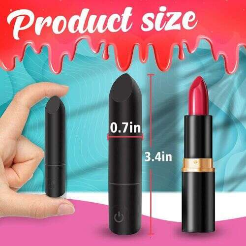 Women's multi speed vibrator bullet Dildo Anal G-point massager stick sex toy
