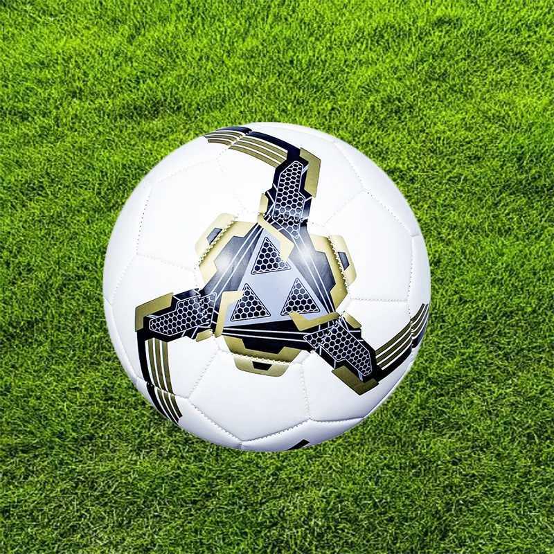 1 piece of football 5 adult football PVC machine sewn PU outdoor football training wear-resistant football ball (sending cylinder)W241008