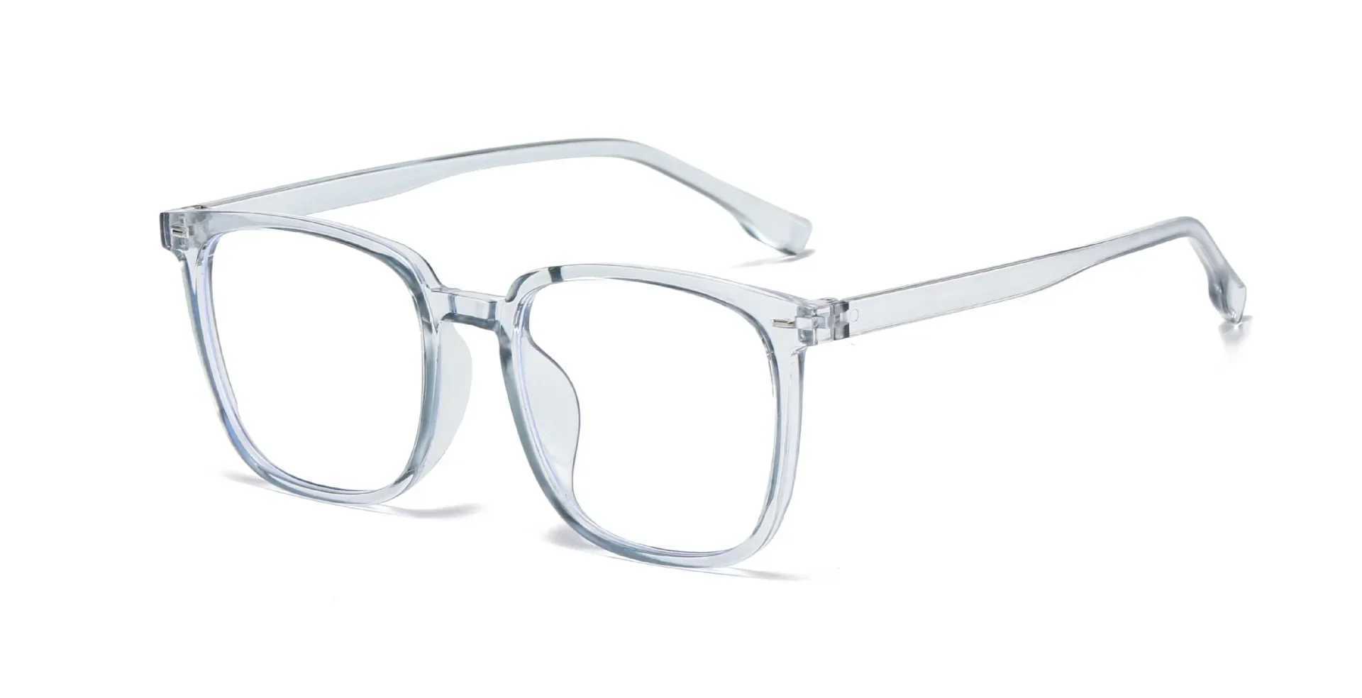 Square Frame Anti-blue Glasses for Men Women Fashion Simple Computer Glasses Light Blocking Lenses Glasses EyewearX241008