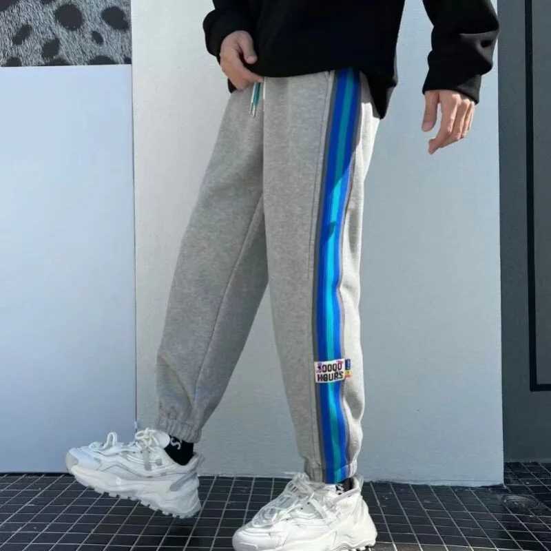 Straight Mens Sweatpants Flated Loose Jogger New Items In Baggy Trousers Goth Vintage Summer Casual Stylish Man Sweat PantsX241008