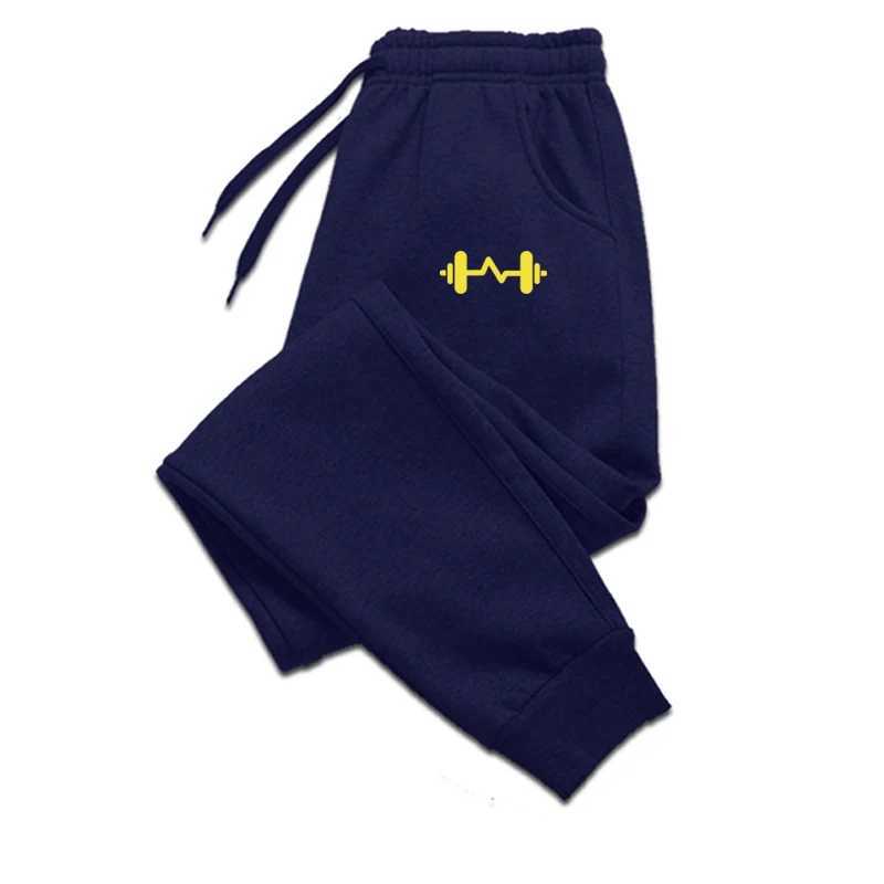 Mens and womens loose sweatpant girth pants Dumbbell fitness cartoon print jogging pant Indoor and outdoor wear joggersX241008