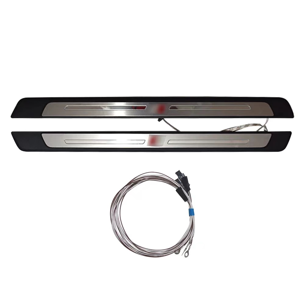 LCD Welcome Pedal With Light Side Pedal Light Pedal Car Door Pedal Suitable For Audi A4 B9 A5 B9 S4 S5