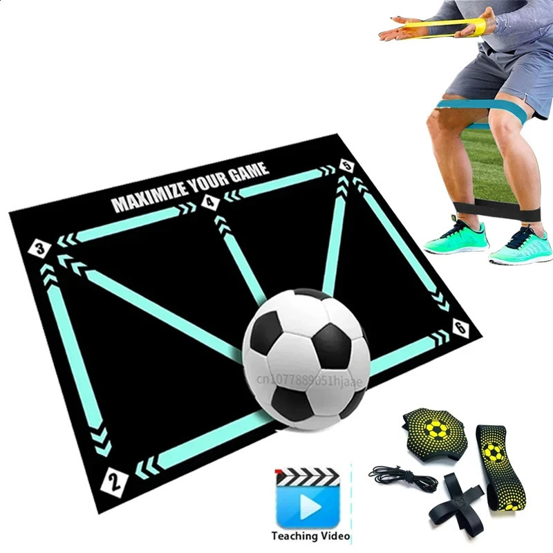 90cm Football Training Mat Durable Anti slip Foldable Dribble for Children and Adults Indoor Equipment 241008