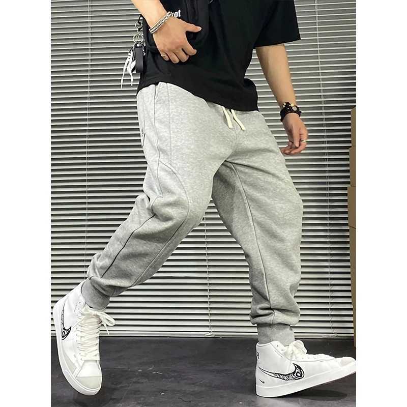 Korean Style Streetwear Loose Oversized Sweatpants Men Clothing Fashion Hip Hop Jogging Pants Male Plus Size Harajuku JoggersX241008