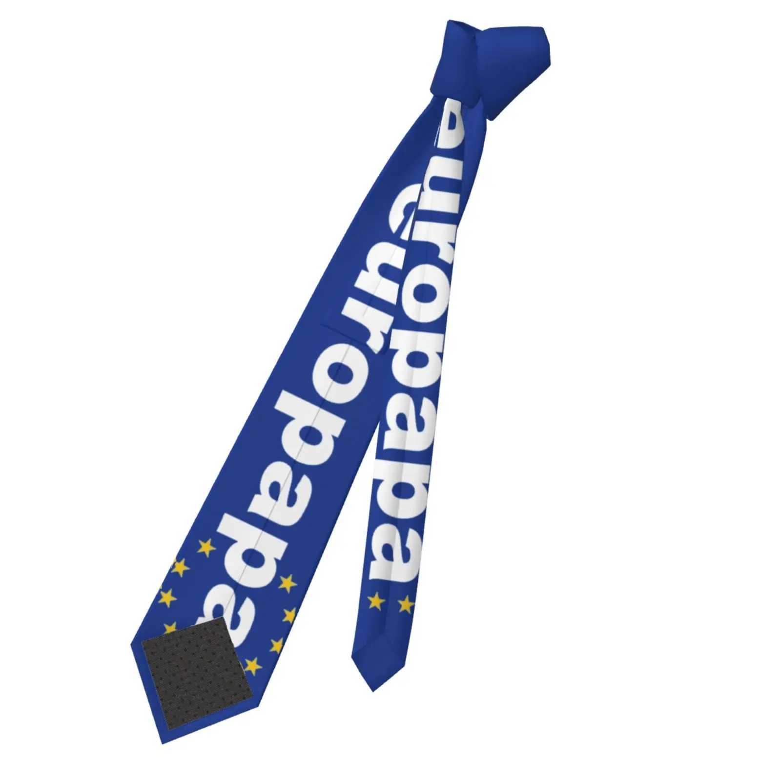 Joost Klein Europapa Tie Eurovisits 2024 Dutch Tie Vintage Casual Tie Mens Daily Wearing Tie Accessories W241007