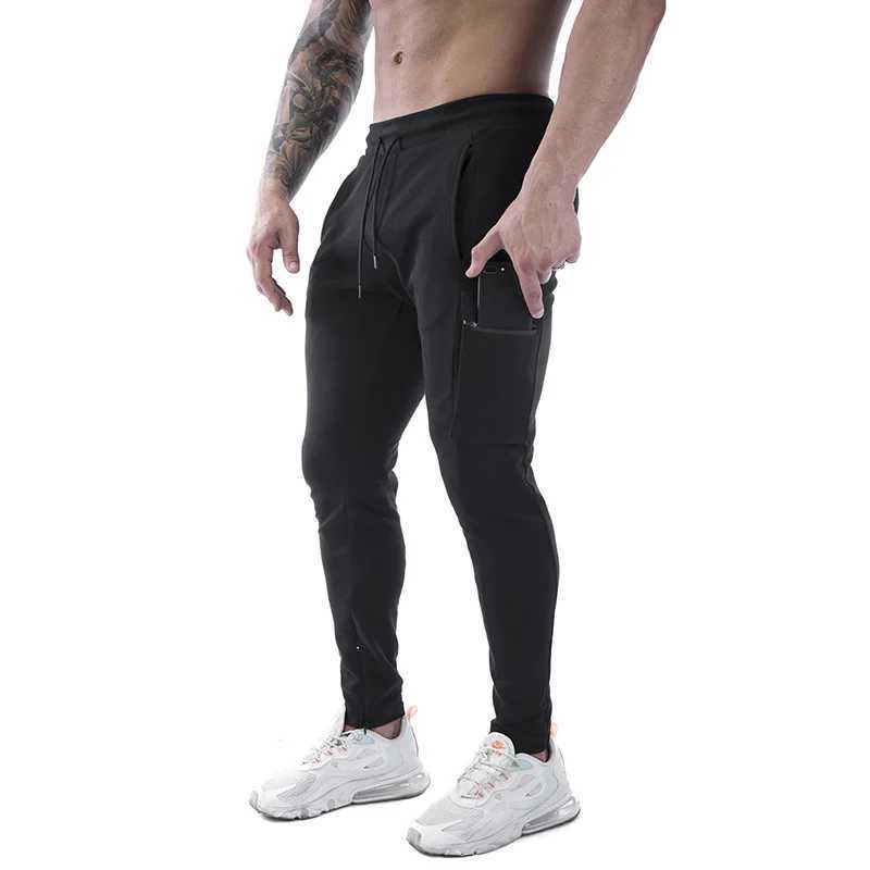 2023 New Casual Sport Pants Bottoms Men Elastic Breathable Running Training Pant Trousers Joggers Quick-Drying Gym Jogging PantsX241008