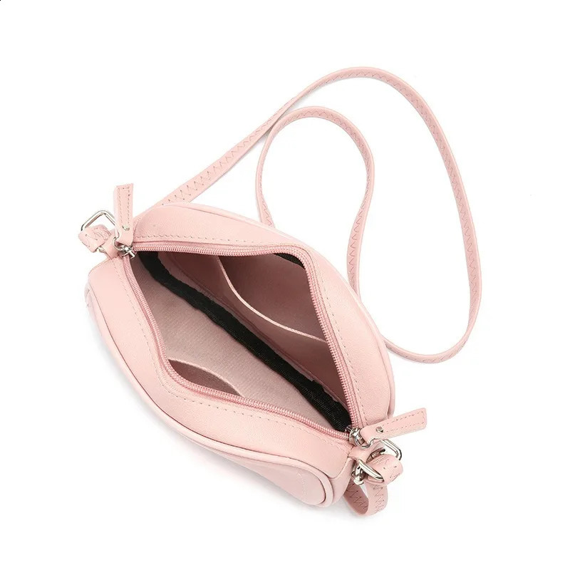 Cross body bag womens PU leather casual version beautiful and fashionable shoulder large capacity mobile wallet 241008