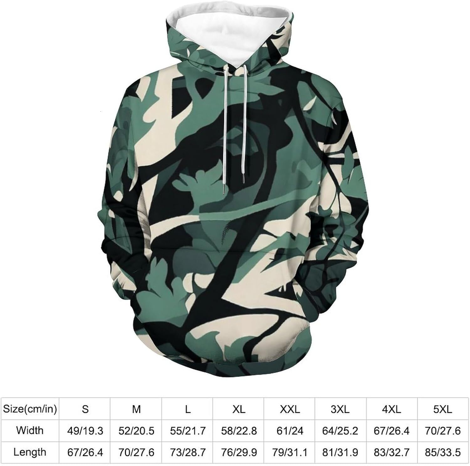 Hoodie for Mens Womens Mens Camo Hoodies, Camouflage Hooded Sweatshirts, 3D Print Hunting Fishing Costume Graphic Hoodies sweatshirt Pullover Long Sle