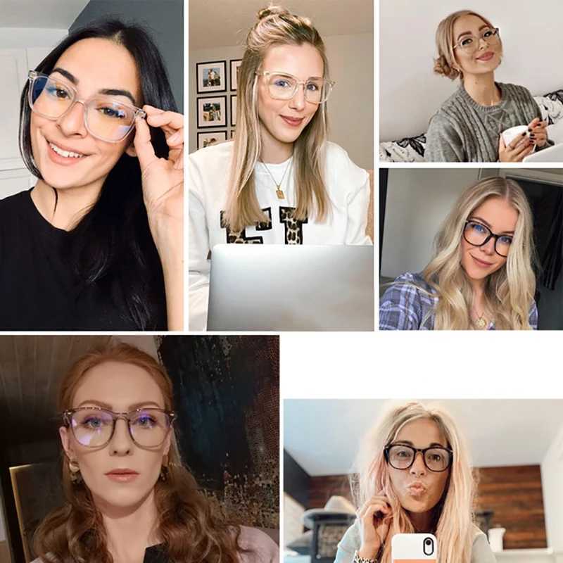 2020 Anti Blue Light Computer Men Glasses Women Blue Light Blocking Eyewear Radiation Protection Gaming Eyeglasses FrameX241008