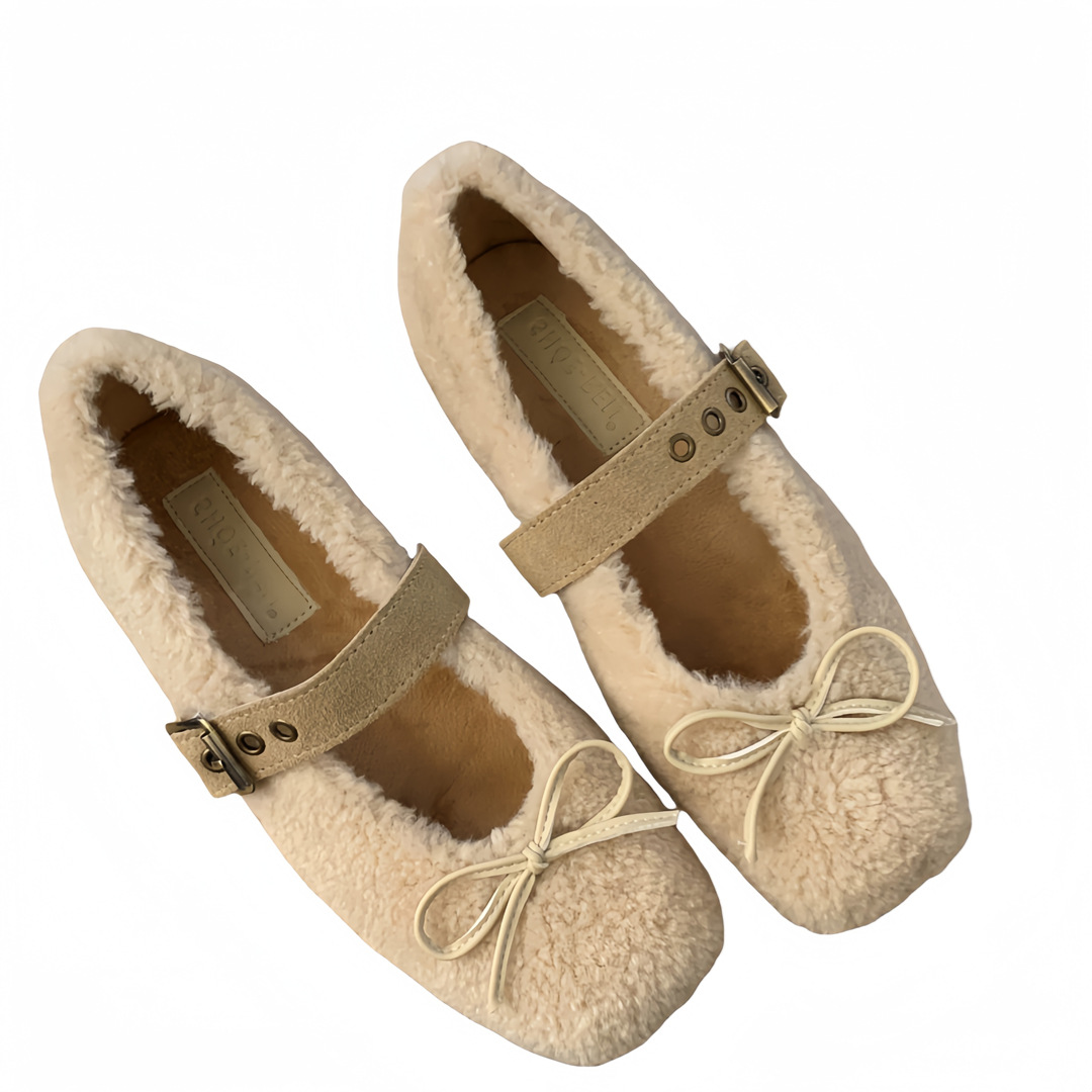 Cozy Fury Snow Boots: 2024 Women's Warm Height-Increasing Winter Shoes with Lamb Hair b8db