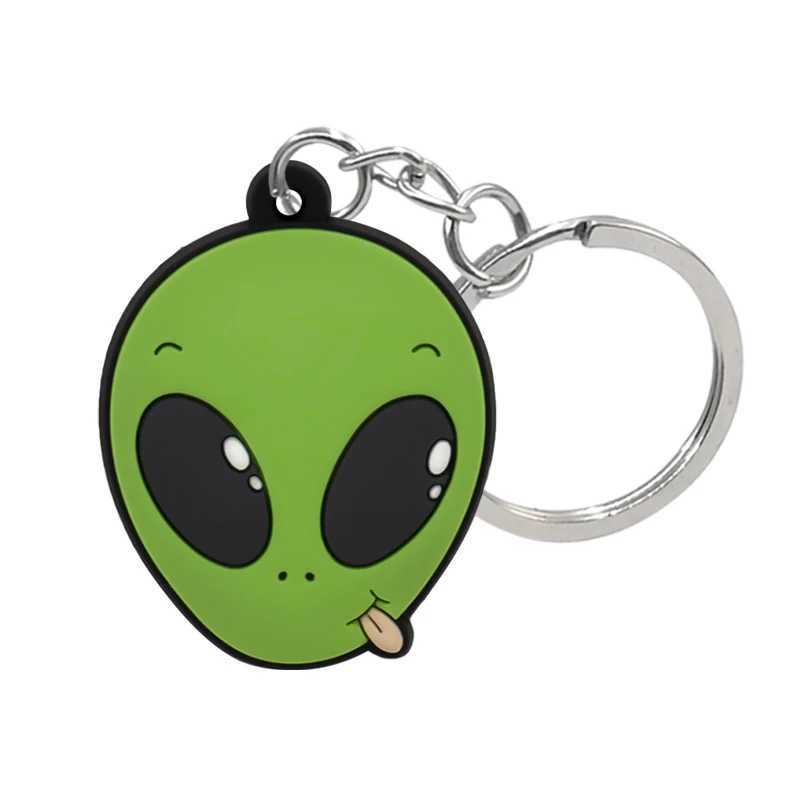 1PVC Honey Bee Cheese Keychain Magic Cube Cloud Gun Key Ring Gamepad Drinks Key Chain Handbag Accessories for Women KidsX241008