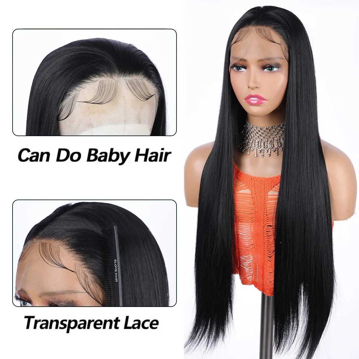 Vearda 13*4 Lace Front Synthetic Wig for Women - 150% Density Natural Looking Daily UseXJ241008