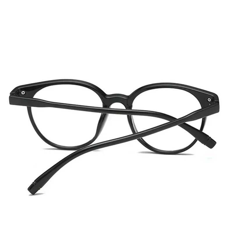 1pcs Anti Blue Light Glasses Round Frame Computer Games Glasses New Men Women Portable High Definition Eyeglasses Outdoor ToolsX241008