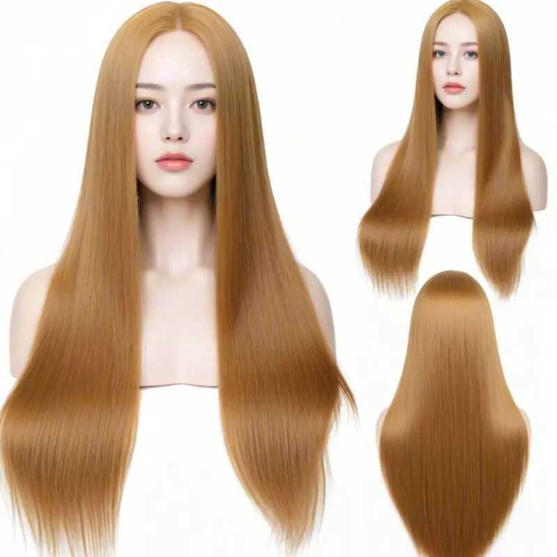 Long Black Synthetic Wig for Costume Women -Quality Synthetic Hair for Women -Versatile Style Perfeet for Any OccasionXJ241008