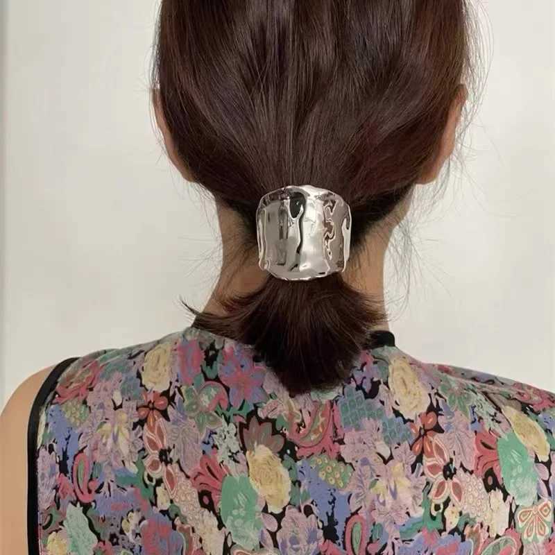Modern Jewelry 2024 Trend New Simply Popular Style Elegant Temperament Metal Hair Ornament for Women Fashion Accessories W241007