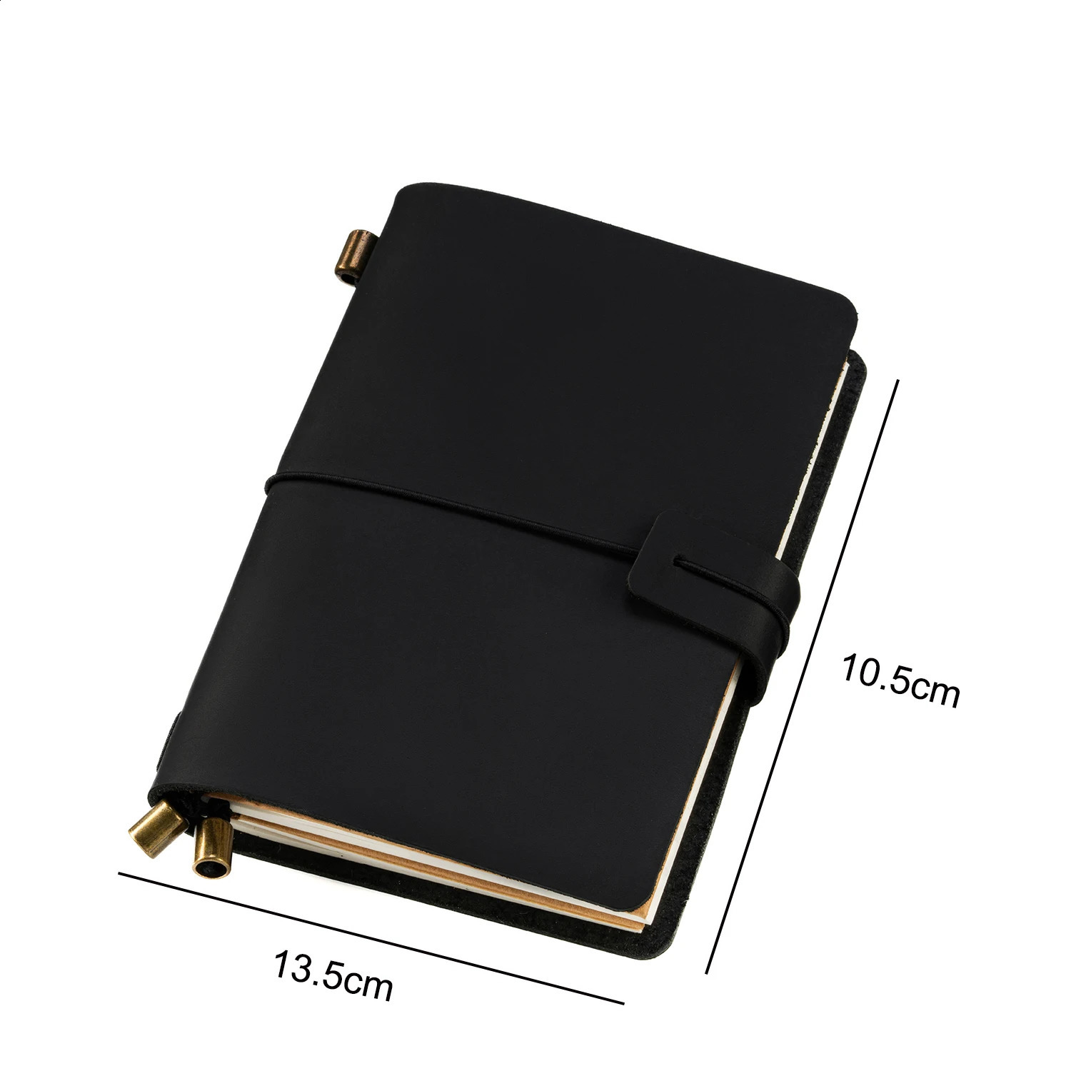 OX KNIGHT Genuine Leather Notebook Handmade Vintage Cowhide Diary Passport Size 13.5x10.5cm TN Travel Notebook Cover 241008