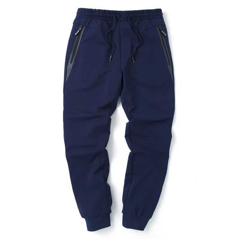 Youth Mens Casual Loose Solid Color All-match Knitted Pants Nine-point Drawstring Pants Sports Thin Guard PantsX241008