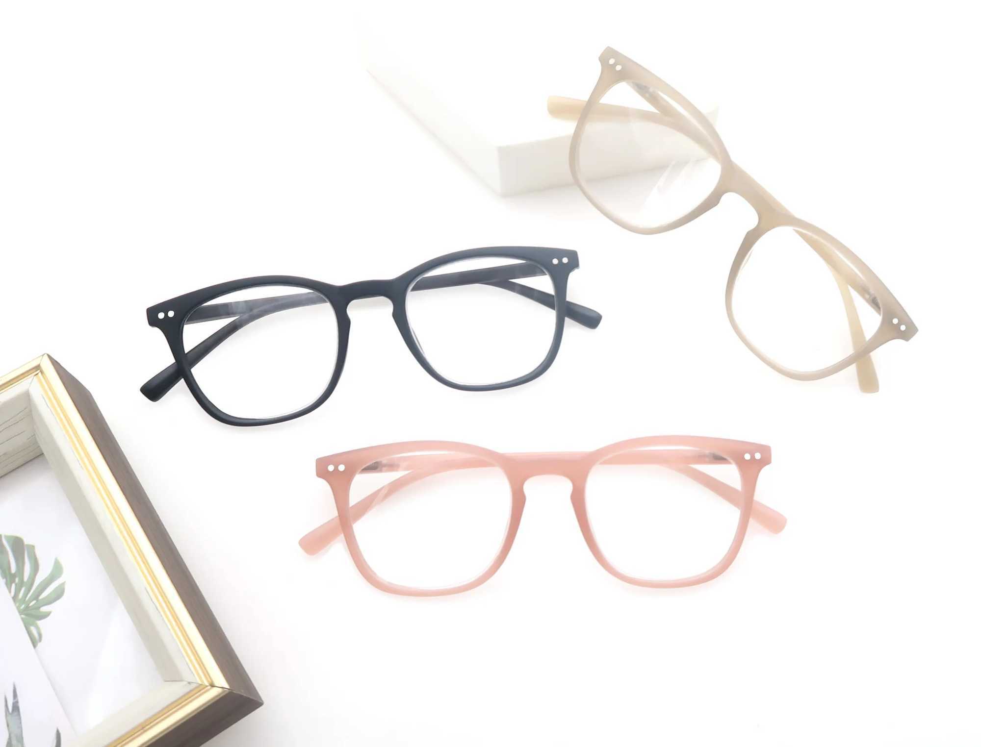 Classics Round Frame Fruit Hard Candy Style Color Reading Glasses For Men And Women Are Comfortable Light And Fashionable ReaderX241008