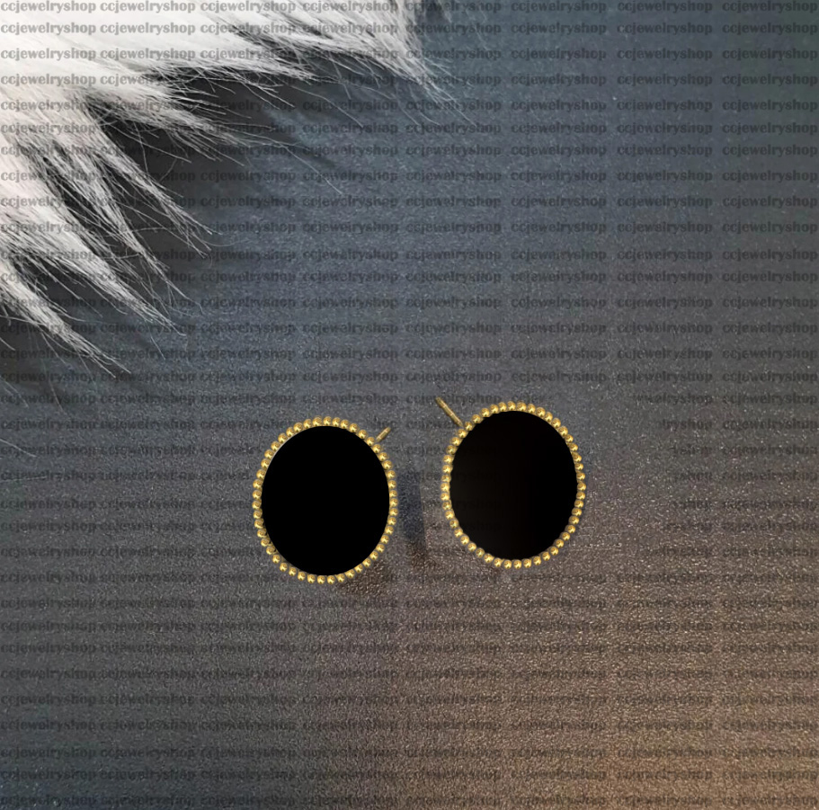 Fashion 18K Gold Plated Stud Earrings for Women&Girls Valentine's Mother's Day Wedding Jewelry Gift