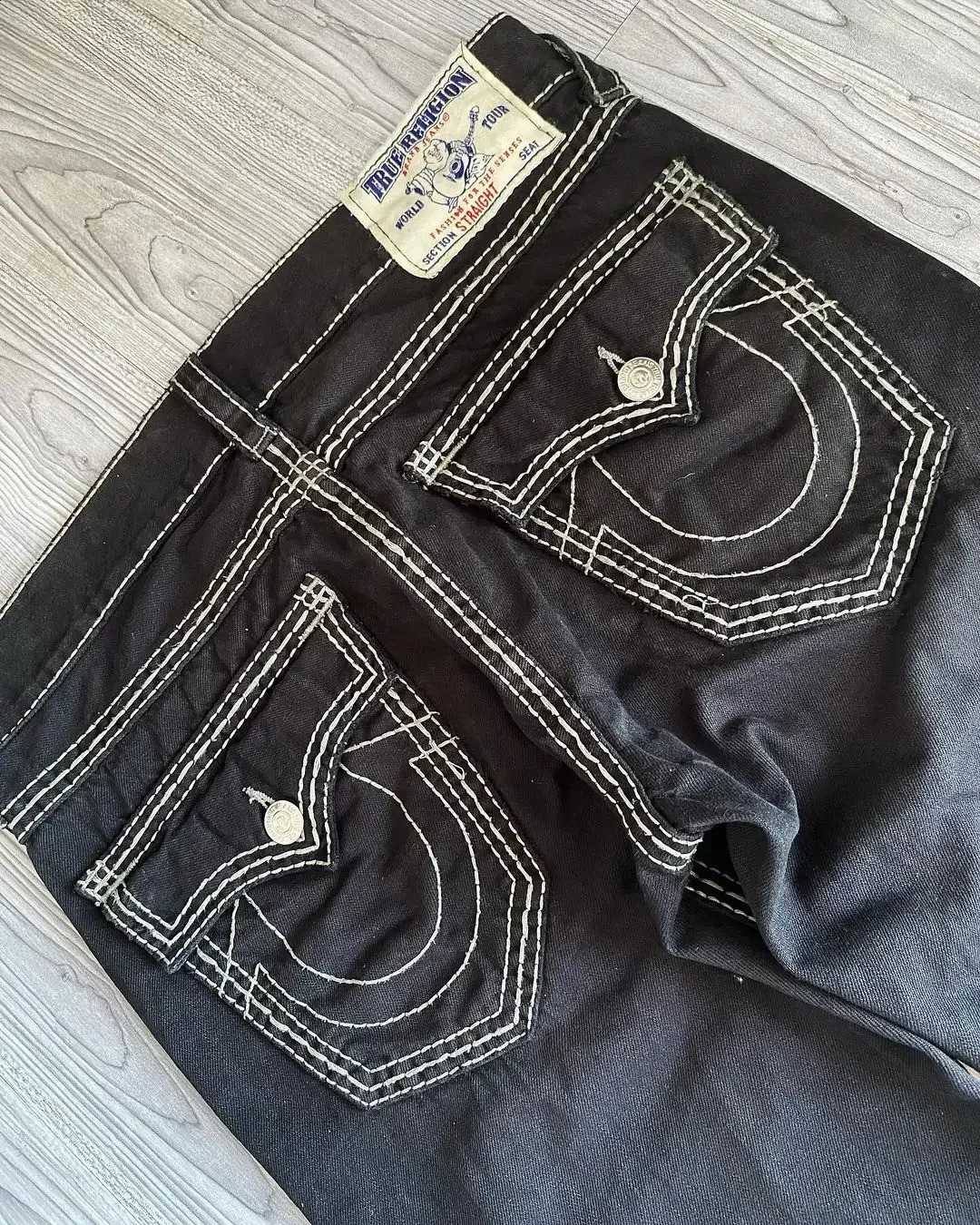 Hip hop street casual jeans beautiful Y2k retro gothic fashion embroidered straight leg wide leg jeans mens clothing 241008