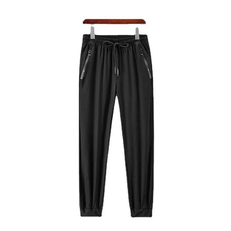 2022 Men Running Gym Pants with Zipper Sports Fitness Jogging Tights Gym Bodybuilding Sweatpants Sport Trousers Male Track PantsX241008