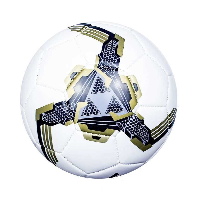 1 piece of football 5 adult football PVC machine sewn PU outdoor football training wear-resistant football ball (sending cylinder)W241008