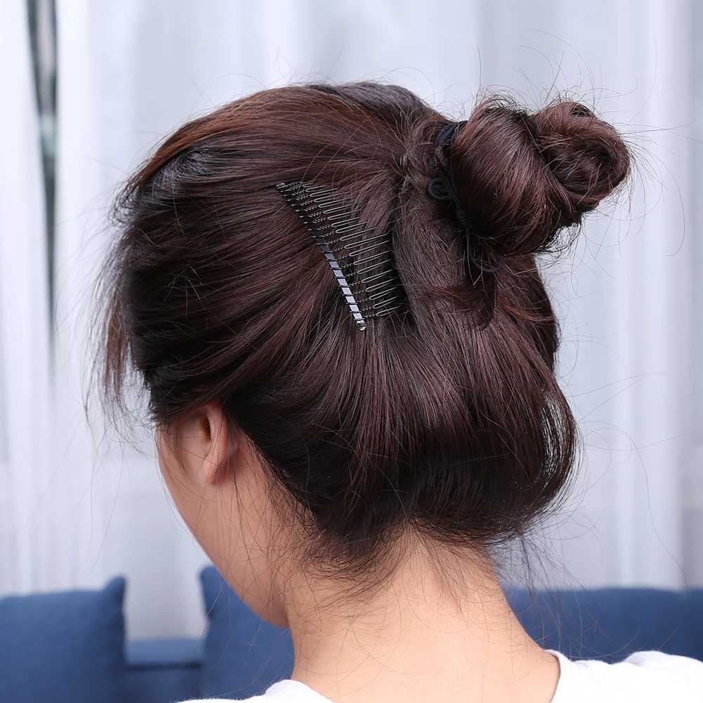 5 pieces of metal fine tooth fork combs to replace wedding decoration brides hair DIY jewelry accessories headwear combs W241007