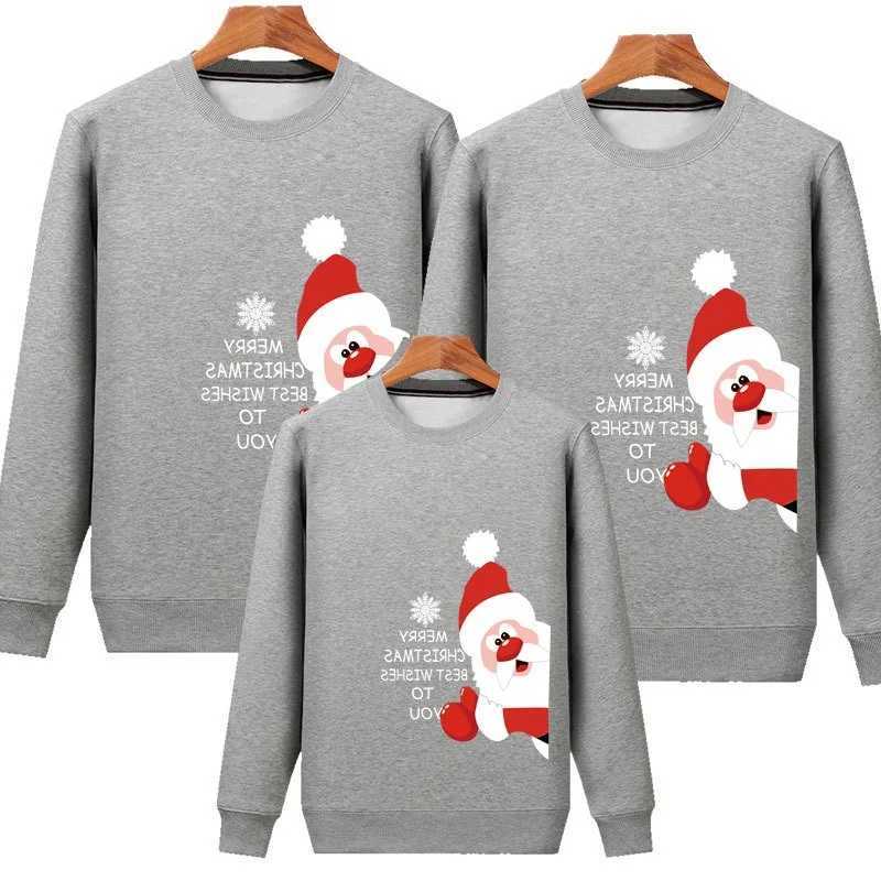 2024 Family Christmas Sweater Set Christmas Parachute Mother Father Baby Preschool Jersey Womens Childrens Sportswear Couple Baby Cart W241008