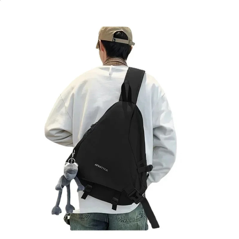 Leisure Nylon Fashion Backpack Zipper Luggage Selling Versatile n Large Capacity Couple Style Basic 241008